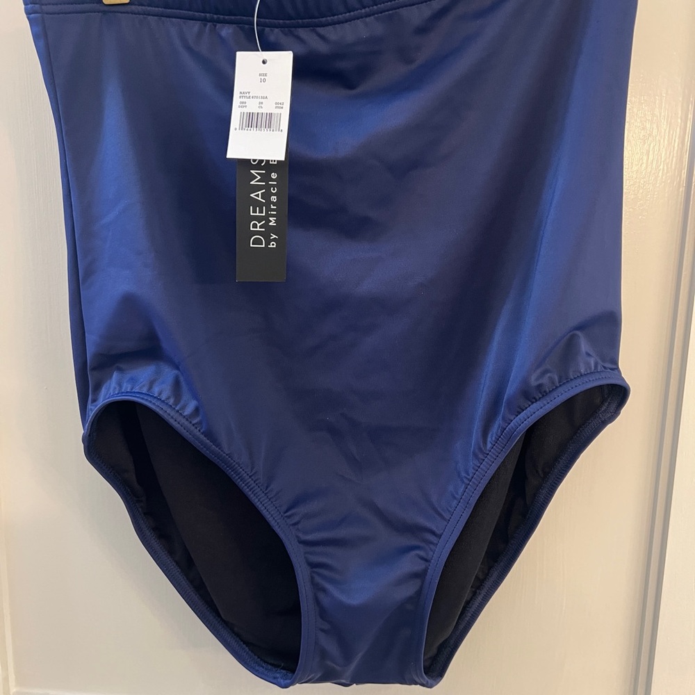 Dream suit by miracle suit, high waisted, swim bottoms Size 10
